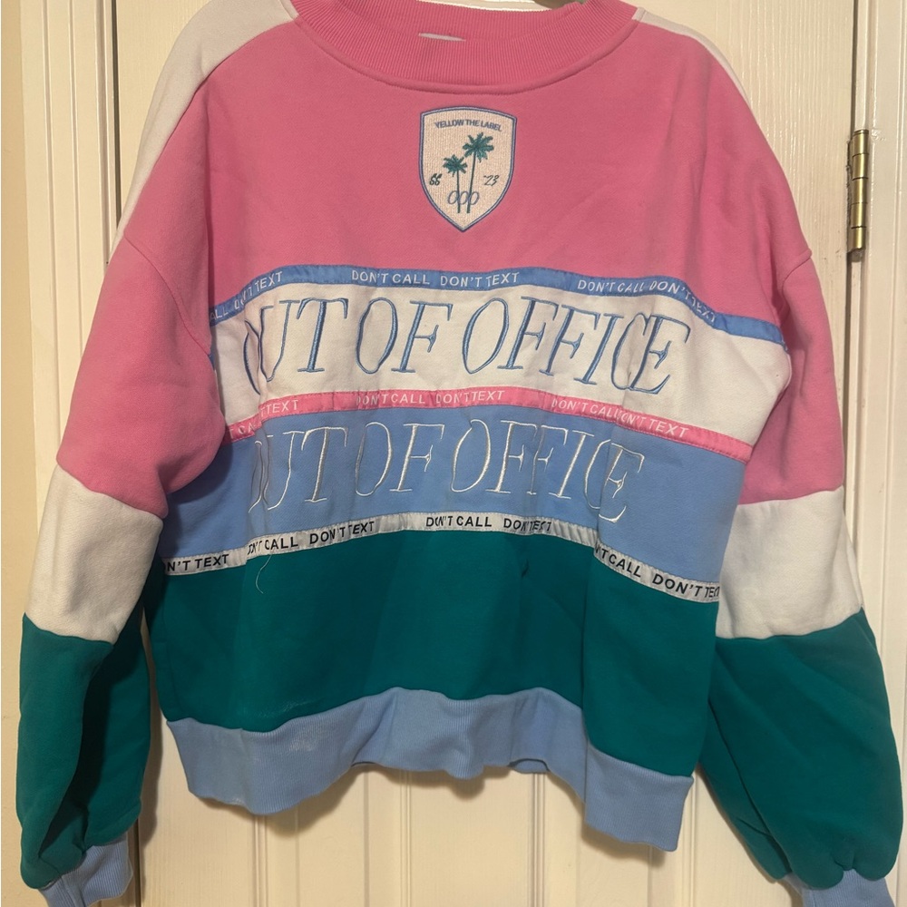 Out of Office Women's Colorblock Sweater